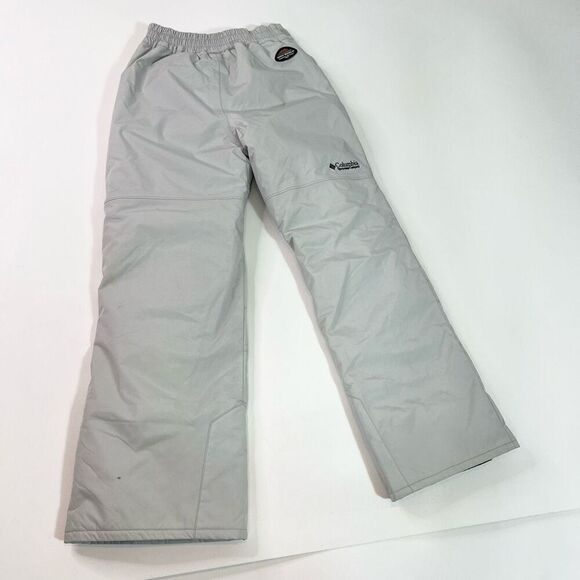 Columbia Sportswear Snow Pants Unisex Kids Large Gray Omni-Shield Waterproof - Picture 7 of 9